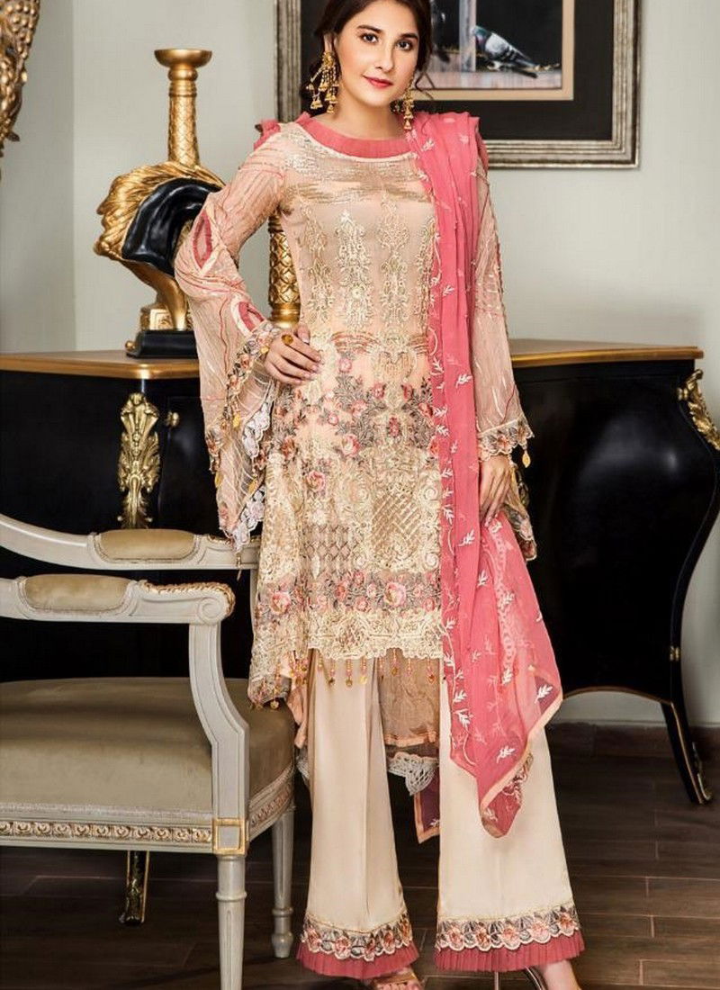 KHAYYIRA Fancy Festive Wear Heavy Georgette With Heavy Embroidery work Pakistani Salwar Suits Collection